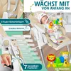 KIDIZ® 3in1 Hochstuhl Kinderhochstuhl inkl. Spielbügel , Produktbild-Vorschau 5
