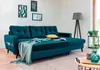 MIUFORM Lars Velours - Ecksofa mit Bettfunktion und Produktbild-Vorschau 3
