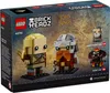 The back of a LEGO BrickHeadz box featuring characters from The Lord of the Rings. Produktbild-Vorschau