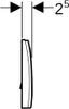 Technical drawing with dimensions and a product detail. Produktbild-Vorschau