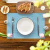 Artoid Mode Tischsets 4er Set Dekorative 30x45 cm Hellblau Produktbild-Vorschau 4