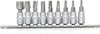 Sada bitů Kraft&Dele KD10241, 1/4", 9 ks Náhled obrázku produktu 3