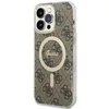A side view of a phone case with a brown and gray patterned design. Anteprima dell’immagine prodotto