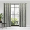 Vorhang marsala silber 140x250 cm  Ösen Ösenvorhang Produktbild-Vorschau 4