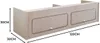 Horní skříňka do karavanu a obytného vozu, 120 cm x 30 cm x Náhled obrázku produktu 6