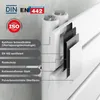 VILSTEIN Badheizkörper Seitliche Paneel-Heizkörper, Weiß, Produktbild-Vorschau 3
