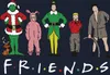 Friends Weihnachtsfilme Cartoon - Weihnachten Christmas Produktbild-Vorschau 3