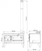 XL Gartenküche "Elise XL" Holzbackofen Pizza-/Brotbackofen Produktbild-Vorschau 3
