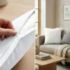 Kissenbezug 50x60 cm Weiß | 100% Baumwolle | Atmungsaktive Produktbild-Vorschau 3