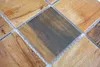 Vintage Wood Mosaikfliese Keramik braun Holzoptik Produktbild-Vorschau 2