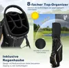COSTWAY Golftasche 9 inch Golfbag Pencil Bag Profi-Reisebag Produktbild-Vorschau 3