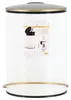 Metall-Abfalleimer mit goldenem Deckel und Fallbremse, 3 l, Produktbild-Vorschau 2