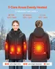 VEVOR Beheizte Jacke für Damen mit 7,4-V-Akku, elektrischer Produktbild-Vorschau 2
