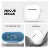 AirPods 4 Silikon Schutzhülle mit Karabiner, Soft Touch Produktbild-Vorschau 5
