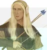 A man dressed as an elf holding a bow and arrow. Produktbild-Vorschau