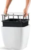 LECHUZA plantpot QUADRO Premium LS 21, rood, hoogglans | Productafbeelding-voorbeeld 6