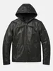 Tazzio Herren Lederjacke A805 (Schwarz, M) Produktbild-Vorschau 4
