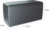 CASARIA® Gartenbox 290L UV-beständig Haltegriffe Rollen Produktbild-Vorschau 7