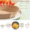 100 Stück Backpapier, Air Fryer Pergamentpapier, Produktbild-Vorschau 5