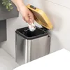 bremermann Wand-Kosmetikeimer 3 l, Badmülleimer Produktbild-Vorschau 8