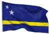 PHENO FLAGS Curacao Flagge 90x150 cm – Wetterfeste Produktbild-Vorschau 1