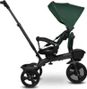 A studio shot of a green and black children's tricycle against a white background. Produktbild-Vorschau