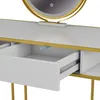 Schminktisch Vicco Tiara Weiß/Gold 110 cm, Model 40757 Produktbild-Vorschau 6