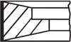 MAHLE 061 77 N0 Kolbenringsatz Kolbenringe für SCANIA 4 - Produktbild-Vorschau 1