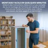Extralink Armoire réseau Baie de brassage murale 19" 15U Voir les images du produit 5
