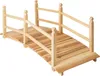 tectake® Gartenbrücke Cantara aus Holz 137 x 58 x 58 cm Produktbild-Vorschau 2