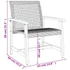 Design Gartenstühle 2 Stk. Schwarz Poly Rattan und Produktbild-Vorschau 9