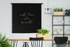 MuchoWow® Wandteppich Wandbehang Zitat - Selfcare - Gold - Produktbild-Vorschau 2