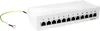 Logilink Patchpanel Tisch/Wand Cat.6 STP 12 Ports,lichtgrau Anteprima dell’immagine prodotto 4