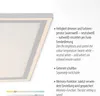 LeuchtenDirekt LED Deckenleuchte Edging Weiß 68x68cm 59W Produktbild-Vorschau 12