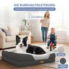 ELONEO Orthopädisches Hundebett, Größe M - Grau Produktbild-Vorschau 9
