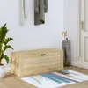 vidaXL Wand-Schuhschrank Sonoma-Eiche 100x35x38 cm Produktbild-Vorschau 9