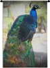 MuchoWow® Wandteppich Wandbehang Tiere - Pfau - Federn Produktbild-Vorschau 1