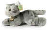 Peluche Chat Gris 30 Cm Ecologique Voir les images du produit 4
