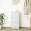 vidaXL Kredens biały 37,5x35x76 cm Materiał drewnopochodny Podgląd zdjęcia produktu 3