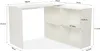Mondeer Bureau d'angle Bureau d'ordinateur en L avec Voir les images du produit 10