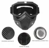 Motorrad Crossbrille mit Maske getönt Schwarz Produktbild-Vorschau 5