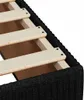 vidaXL Bettgestell ohne Matratze Schwarz 120x200 cm Stoff Produktbild-Vorschau 7