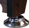 A close-up view of the base of a billiard table leg, showing the adjustable foot. Podgląd zdjęcia produktu
