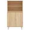 vidaXL Deska barowa dąb sonoma 60x36x110 cm materiał Podgląd zdjęcia produktu 6