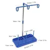 Support pour bobines de machine à coudre, bleu, plastique Voir les images du produit 8