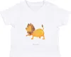 Mr. & Mrs. Panda  T-Shirt Sternzeichen Löwe 6. - 12. Monat Produktbild-Vorschau 1