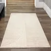 Tappeto soggiorno leggero linea morbida e motivo a fiocco Anteprima dell’immagine prodotto 2
