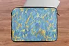 MuchoWow® Laptop Hülle 14 ZollMarmor - Gold - Blau Produktbild-Vorschau 5
