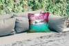 MuchoWow® Outdoor Kissen - Wasserfall - Baum - Rosa - Natur Produktbild-Vorschau 2