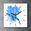 Coloray Uhr auf Leinwand 30x30 cm Wand Uhr Dekoration Produktbild-Vorschau 2